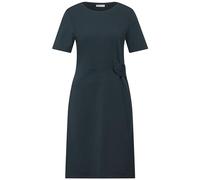 STREET ONE A144014 Robe avec Nœud, Cool Vintage Green, 42 Femme, Vert