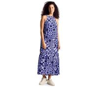 STREET ONE A144062 Robe Maxi avec Imprimé, Violet/Bleu, 44 Femmes, Multicolore