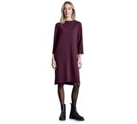 Street One A144316 Robe t-Shirt Longueur Genou, Rouge mûre, 38 Femmes