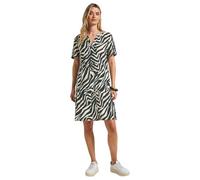 Street One A144563 Robe Tunique à Motifs, Vert pin Grove, 36 Femmes