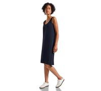 Street One A144567 Robe avec nœud, Bleu foncé, 36 Femmes