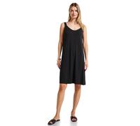 Street One A144567 Robe avec nœud, Noir, 38 Femmes