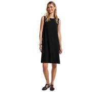 Street One A144583 Robe de Couleur Unie, Noir, 48 Femmes
