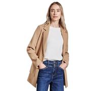 Street One A202048 Veste avec col à Revers, Marron crème, 44 Femmes