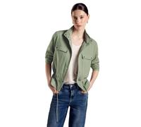 Street One A212176 Veste en Mousseline, Soft Moss Green, 38 Femmes
