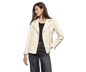 Street One A212186 Veste de Motard, Snow Cream, 32 Femmes