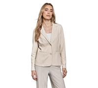 Street One A212536 Blazer structuré, Beige Sable Lisse, 38 Femmes