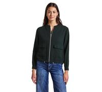 Street One A212620 Blouson en Mousseline, Vert pin Grove, 36 Femmes
