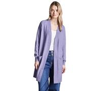 Street One A253896 Cardigan Long, Viola Lilac Mel, 40 Femme