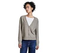 Street One A253911 Cardigan texturé, Beige Doux, 40 Femme