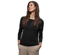 STREET ONE A302758 Pull en Tricot, Noir, 38 Femme Over