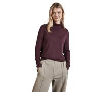 Street One A302784 Pull Basique à col roulé, Enigma Red, 44 Femme