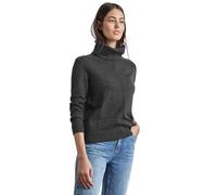 Street One A302786 Pull à col roulé, Gravel Grey Mel, 40 Femme
