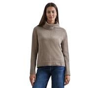 Street One A302786 Pull col roulé, Moka Beige Mel, 44 Femme