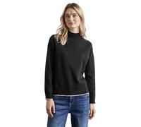 Street One A302829 Pull EOS_Cosy avec Pointe, Noir, 48 Femme