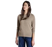 Street One A302973 Pull en Tricot Doux, Honey Sand Mel, 44 Femme
