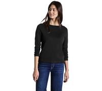 Street One A302973 Pull en Tricot Doux, Noir, 40 Femme