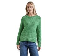 Street One A303044 Pull mouliné Cosy, Vibrant Green Mel, 46 Femme