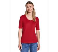 Street One A317666 T-Shirt, Glory Red, 40 Femme