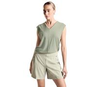 Street One A321467 T-Shirt Structuré, Soft Moss Green, 44 Femmes