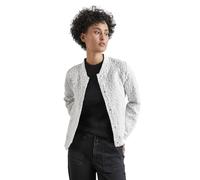 Street One A322369 Veste texturée Motif léopard Bicolore, Gris cho, 44 Femme