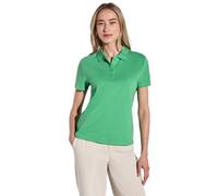 Street One A322942 Polo avec Structure côtelée, Tendril Green, 42 Femmes