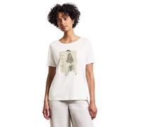 STREET ONE T-shirt beige / argent / blanc cassé, Taille XL