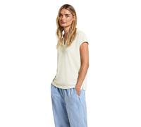 Street One A323518 Polo Aspect tricoté, Blanc cassé, 46 Femmes