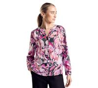 STREET ONE A344743 Chemisier avec Imprimé Floral, Rose Magnolia, 46 Femmes T-Shirt, Multicolore
