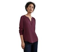 STREET ONE A345112 Chemisier Tunique de Couleur Unie, Enigma Red, 36 Femmes