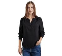 Street One A345112 Chemisier Tunique de Couleur Unie, Noir, 48 Femmes