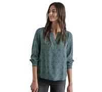 Street One A345249 Chemisier imprimé, Cool Vintage Green, 38 Femmes