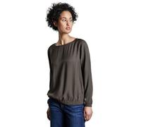 Street One A345324 Chemisier avec Ourlet froncé, Marron mouddy, 48 Femmes