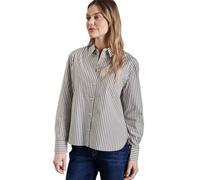 Street One A345326 Chemise rayée, Marron mouddy, 46 Femmes