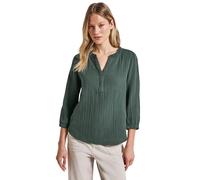 Street One A345607 Tunique en Mousseline, Vert Moyen, 44 Femmes