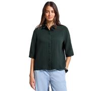 Street One A345609 Chemisier en Mousseline, Vert pin Grove, 46 Femmes