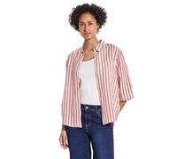 Street One A345632 Chemise rayée, Glory Red, 46 Femmes