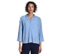 Street One A345664 Chemise froissée, Bleu sérénité, 46 Femmes