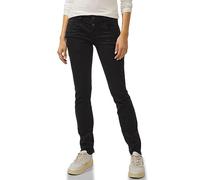 Street One A375425 Jeans Casual, Noir Profond, 25W x 32L Femme