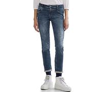 Street One A375919 Jean, Tricot mi-Indigo Wash, 29W x 32L Femme