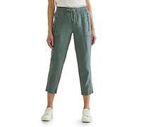 Street One A376156 Pantalon Cargo, Vert Feuilles Profondes, 36W x 28L Femme