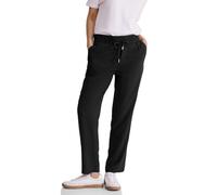 STREET ONE A377201 Pantalon en Viscose, Noir, 34W x 28L Femme