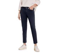 Street One A377207 Pantalon en Satin 7/8, Bleu Foncé, 34W x 26L Femme