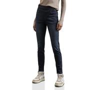 Street One A377771 Style QR Jeggings, hw, Thermique, Indigo légèrement délavé, 40W / 28L Femmes