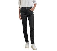 Street One A377897 Pantalon Enduit en Coupe ajustée, Noir, 46W / 30L Femmes