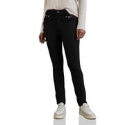 Street One A377991 Pantalon avec Fermeture éclair, Noir, 40W / 30L Femmes