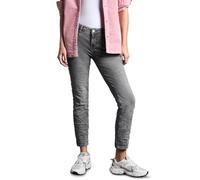 STREET ONE A377997 Jean Slim Leg, Gris Clair Délavé, 34W x 26L Femmes