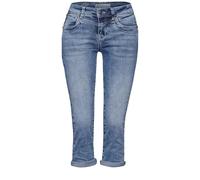 STREET ONE A377998 Jean Slim Leg, Bleu Clair Aléatoire, 33W x 22L Femmes