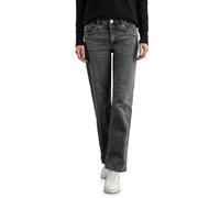 Street One A378404 Style Denim décontractée-Coupe Droite, Gris foncé délavé, 30W / 28L Femmes