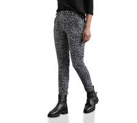 Street One A378415 Style Denim-Bonny, Ample, Coupe ajustée, léopard, Imprimé Gris Overdye, 31W / 28L Femmes